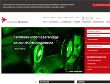 Tablet Screenshot of hs-rm.de